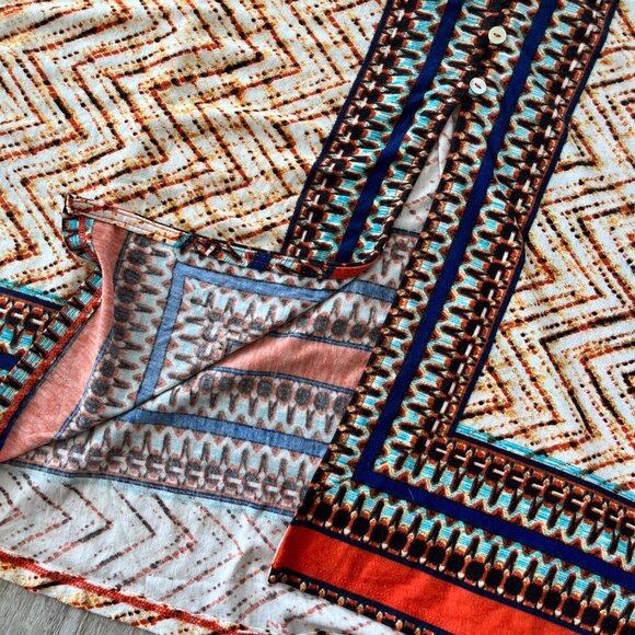 Womens John Paul Richard Multicolor Printed Maxi Skirt - S - Picture 3 of 5